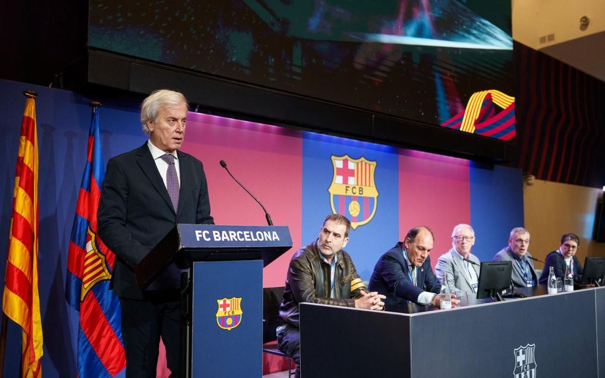 La Junta Electoral proclama Joan Laporta y Víctor Font candidatos a la presidencia del Club