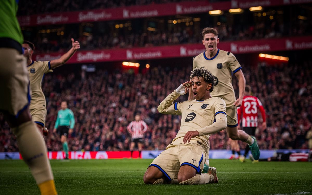 Lamine Yamal bat son record de buts de la saison dernière