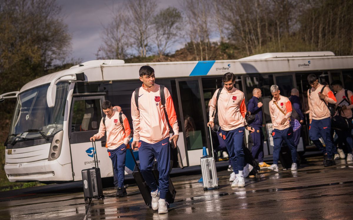 Le groupe du Barça pour Newcastle