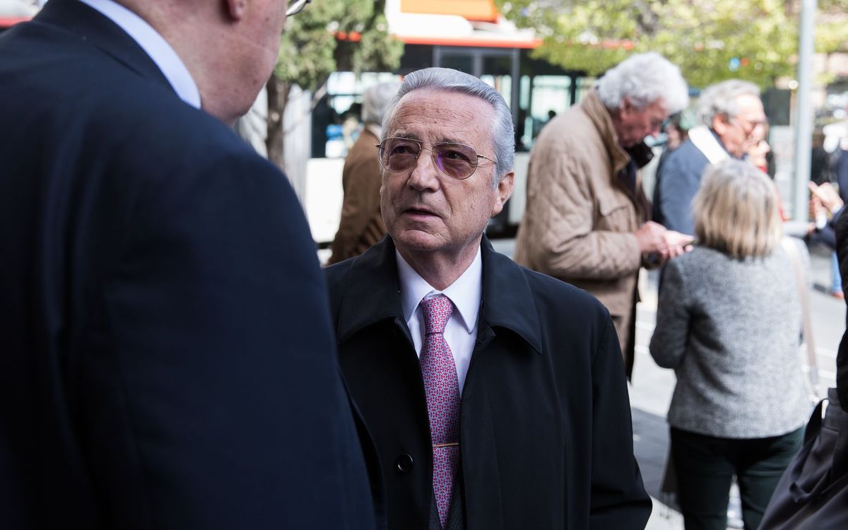 Mor Enric Reyna, president del FC Barcelona l’any 2003