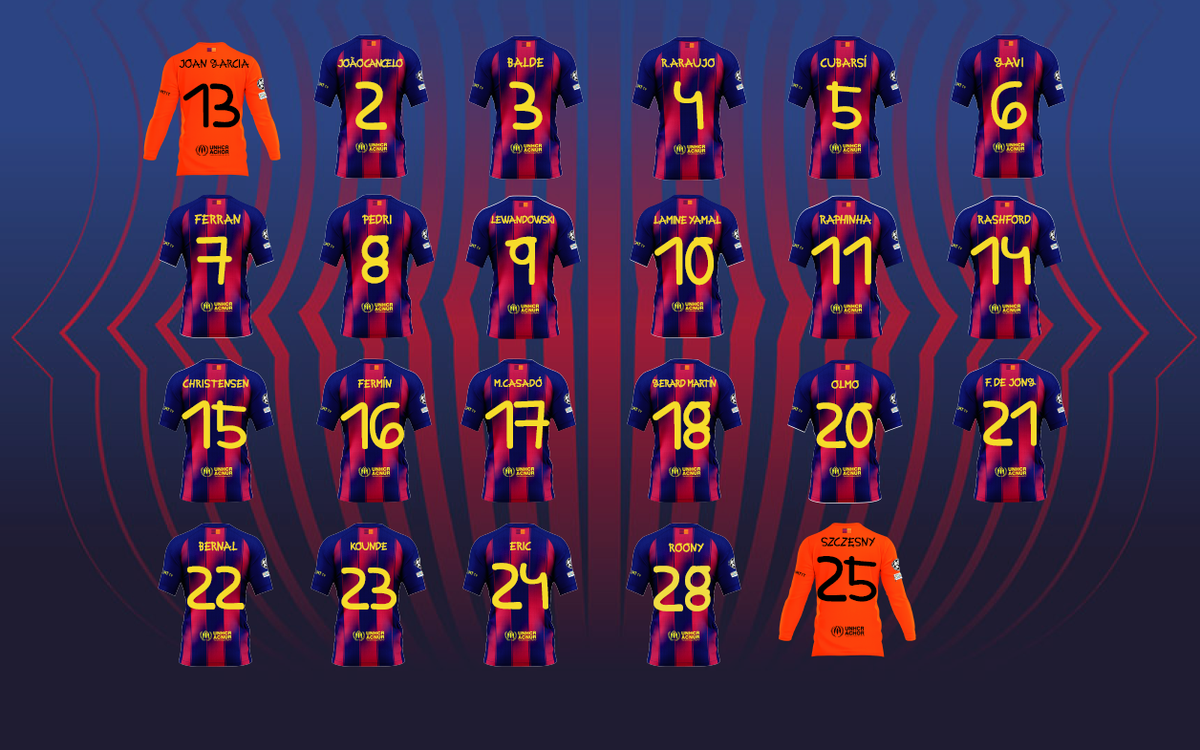 Una original tipografía y una bonita historia en las camisetas del Barça para el partido de Champions