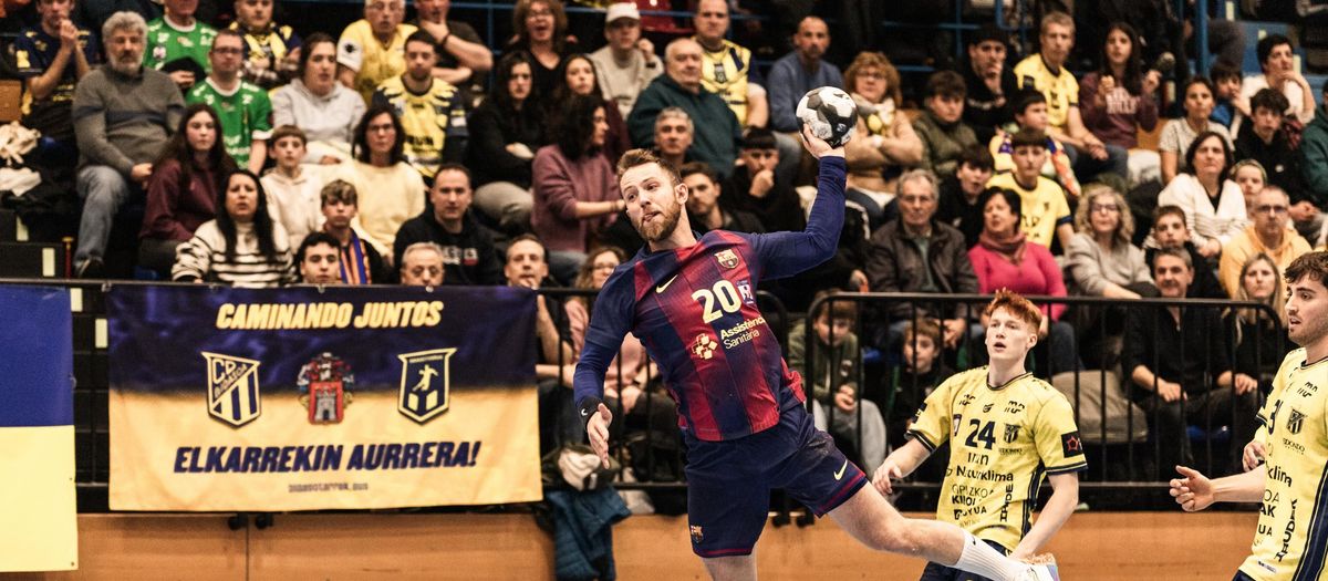 Bidasoa Irun - Barça: Invictes a l'aturada (27-39)