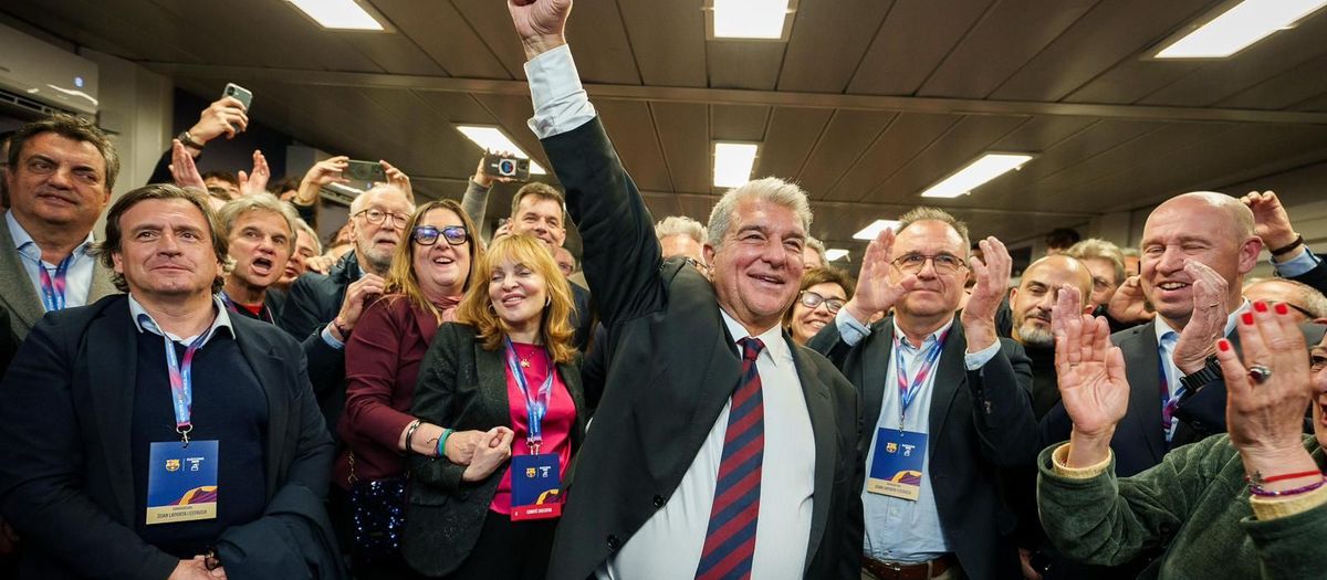 Joan Laporta, reelegido como Presidente del FC Barcelona