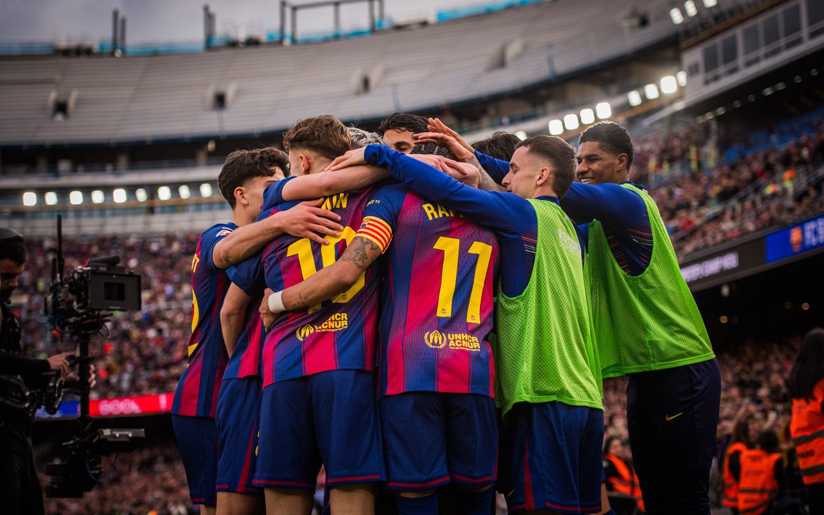 Le Barça a marqué à chaque match lors des 28 premières journées de Liga