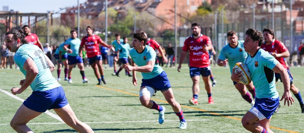 Barça Rugby cae por la mínima ante el Real Ciencias Sevilla