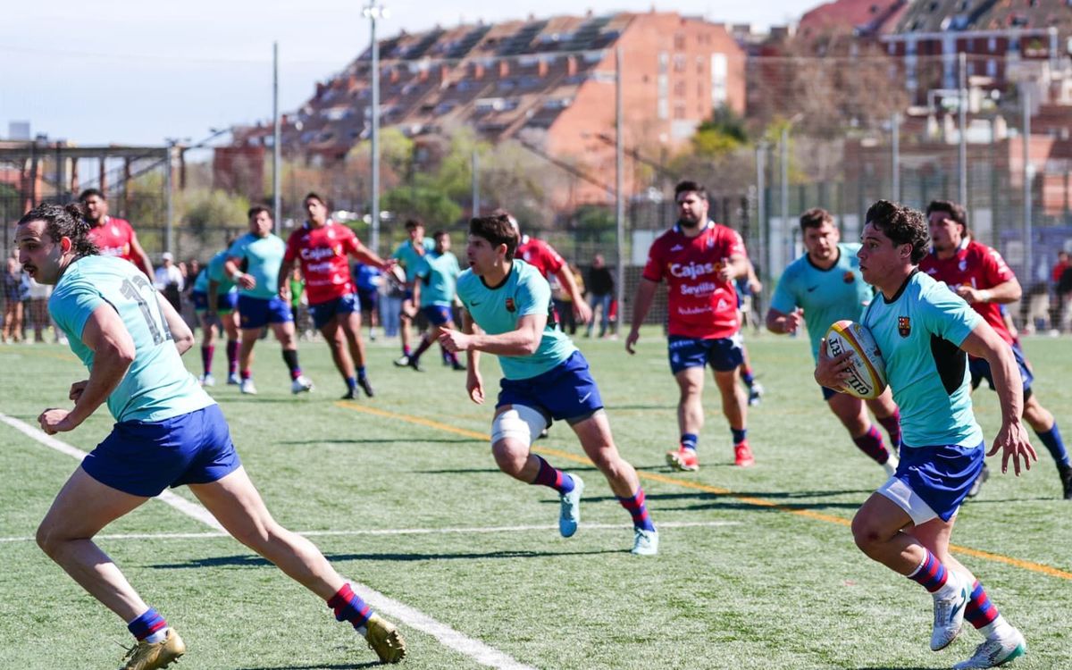El Barça Rugby cau per la mínima davant el Real Ciencias Sevilla