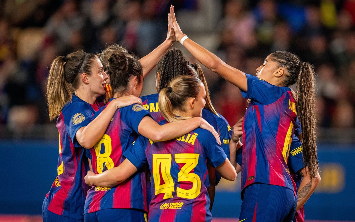 Barça - Athletic Club: Goleada coral en el Johan (7-1)