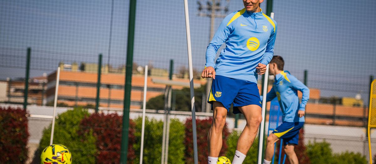 Último entrenamiento de la semana