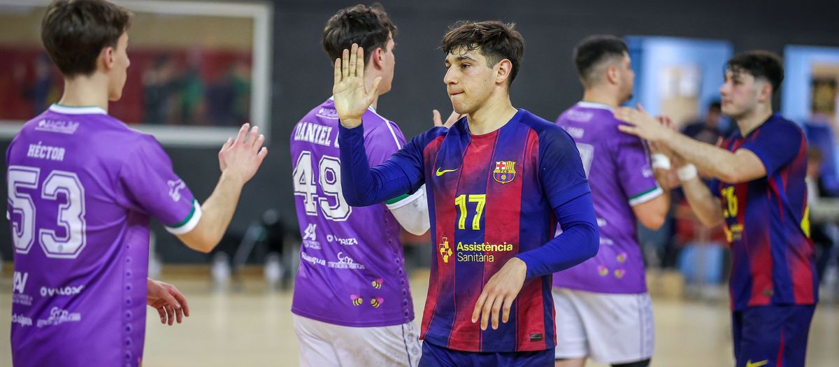 El Barça Atlètic tomba un altre Asobal i queda a una ronda de la final a vuit