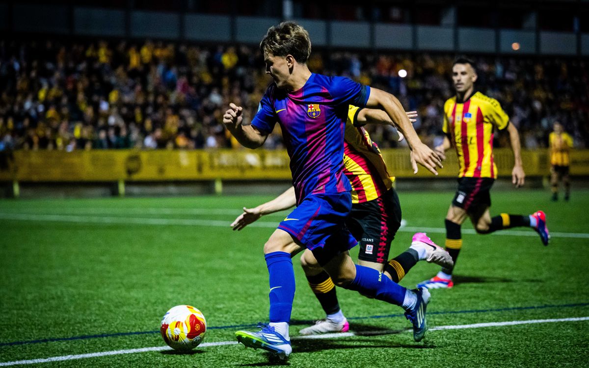Barça Atlètic – UE Sant Andreu: Prueba exigente contra el líder en casa