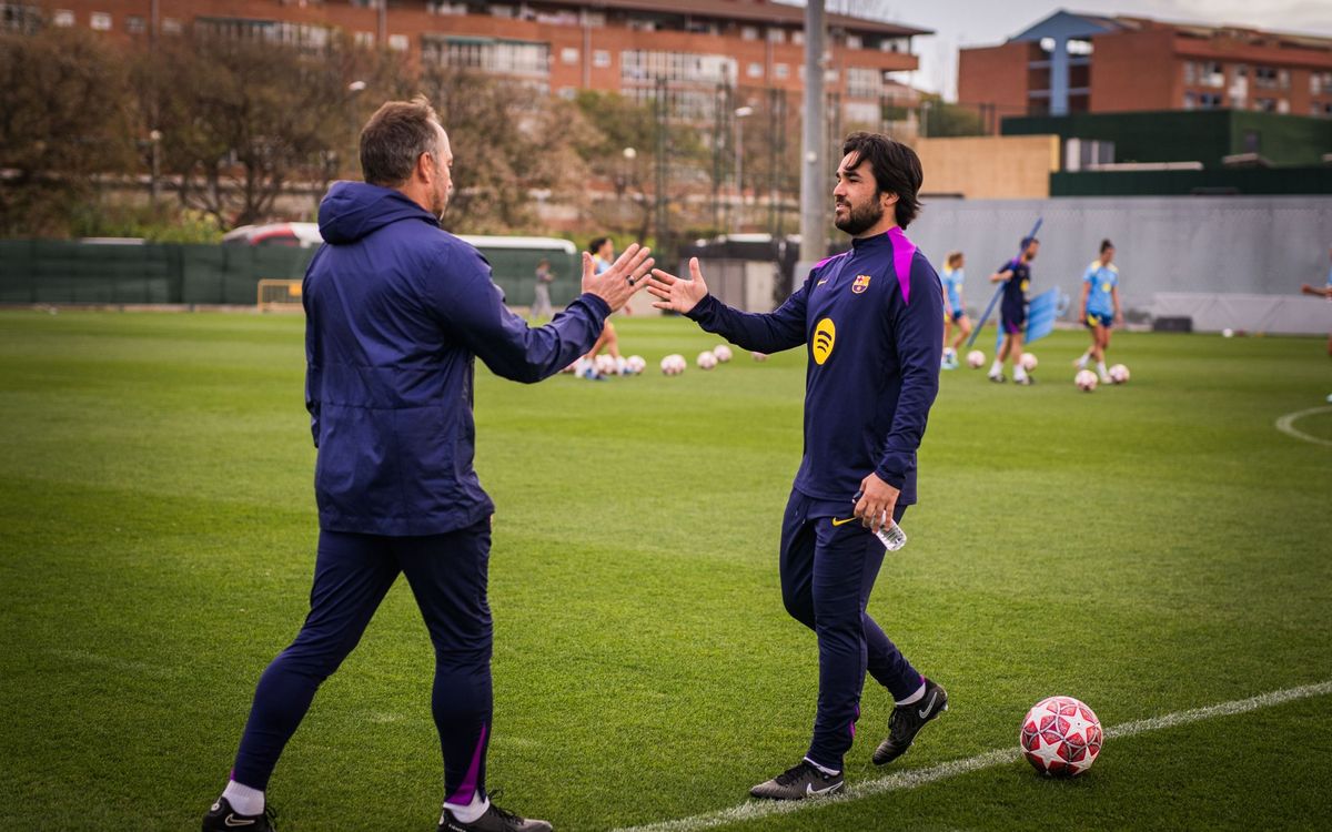 Segundo entrenamiento de la semana