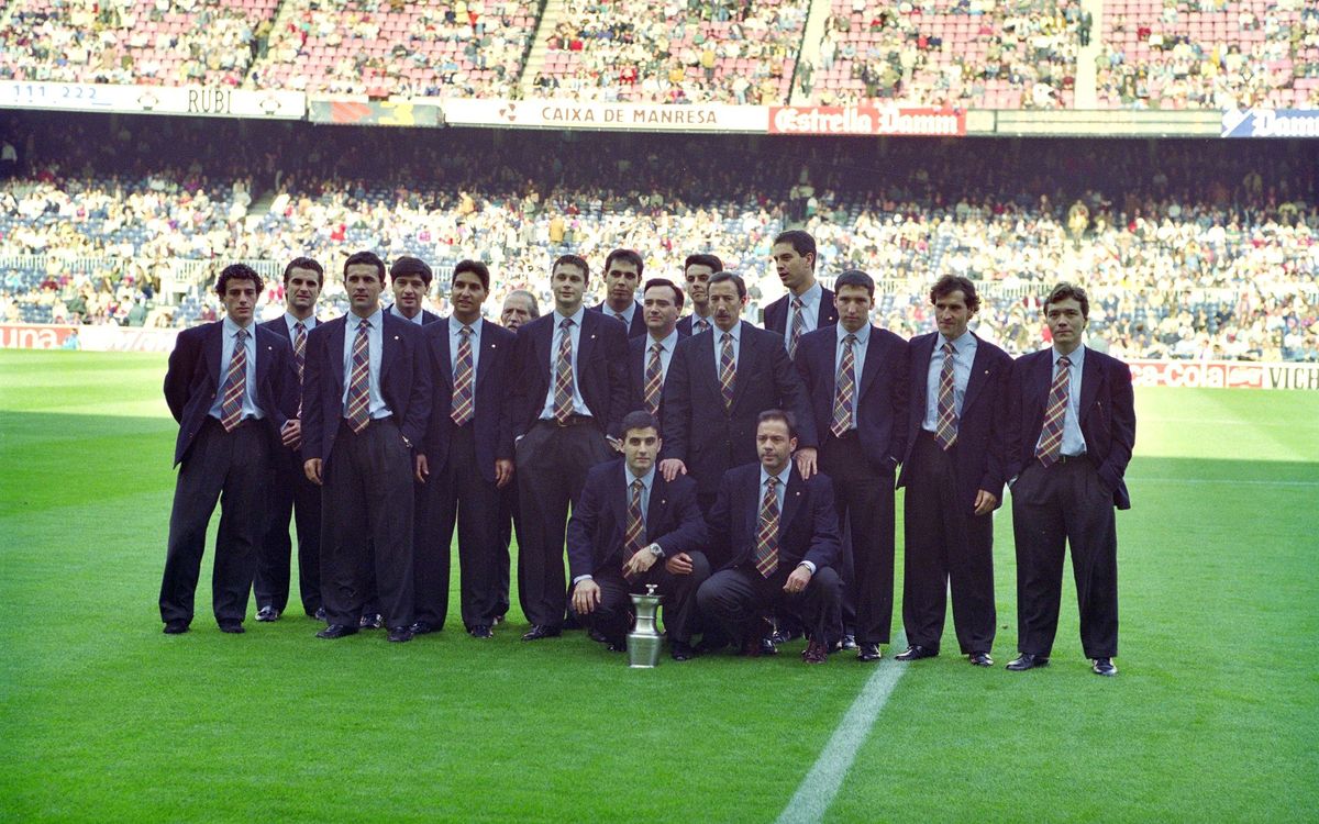 El Barça d'hoquei 94/95, campió de la Copa de les Nacions