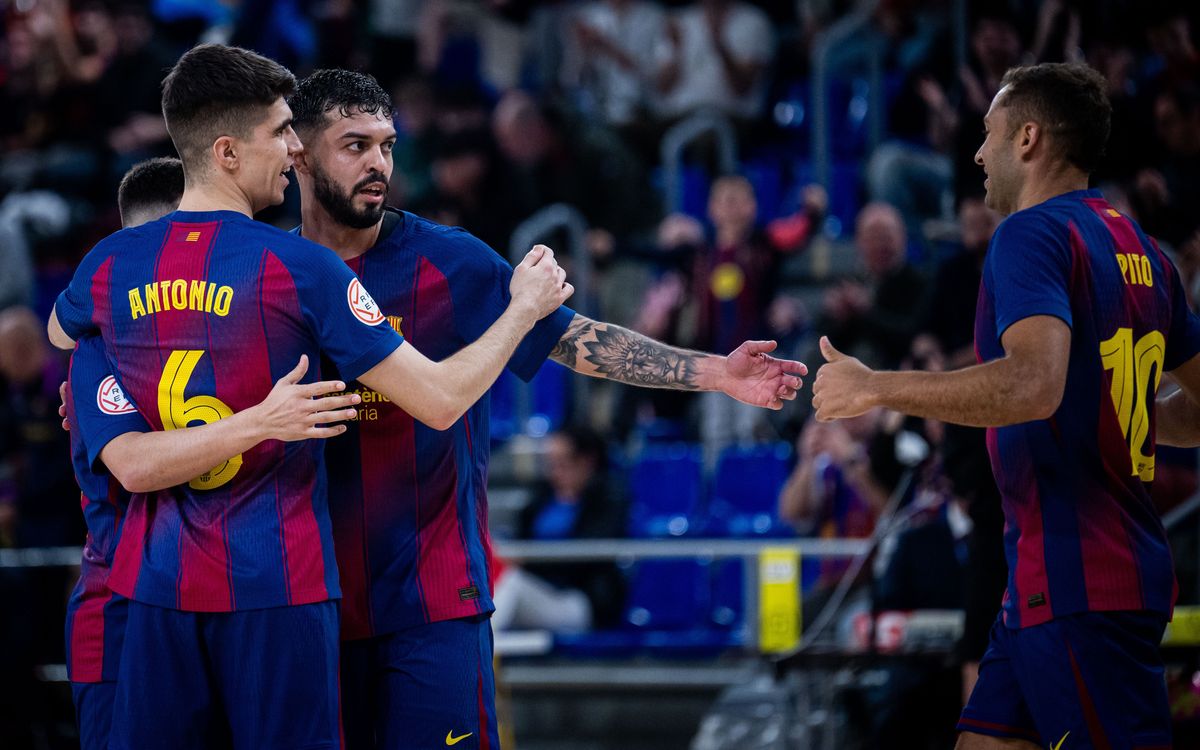 Barça – Noia: Amb l’objectiu de continuar la gran dinàmica al Palau