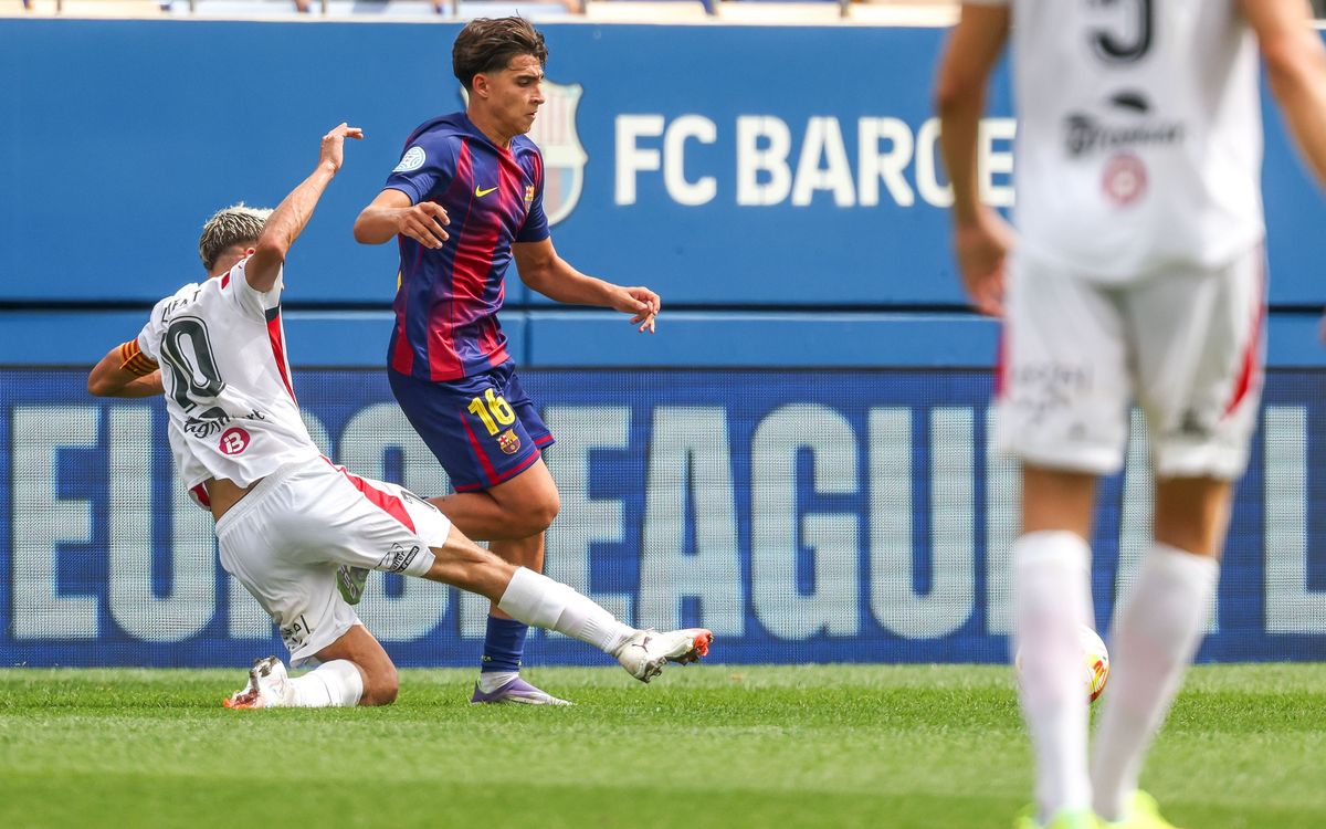 UE Porreres – Barça Atlètic: Oportunitat per fer una passa endavant