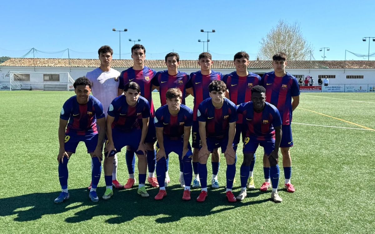 UE Porreres 1–5 Barça Atlètic: Vital victory