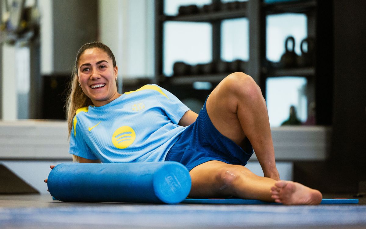 Laia Aleixandri sigue con su recuperación