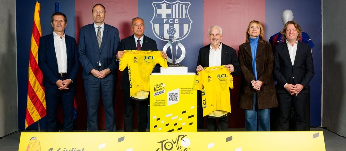 El FC Barcelona y el RCD Espanyol, con el Grand Départ del Tour de Francia 2026