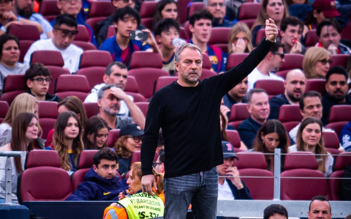 Hansi Flick: “Es muy bueno tener 9 puntos de ventaja”
