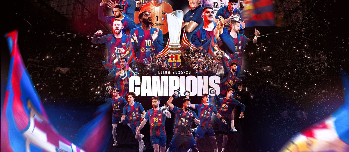 ¡El Barça es campeón de Liga por 33ª vez!