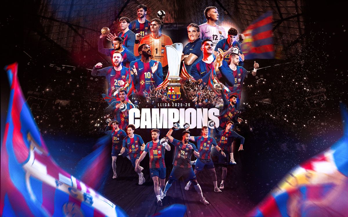 Asobal league champions for the 33rd time!