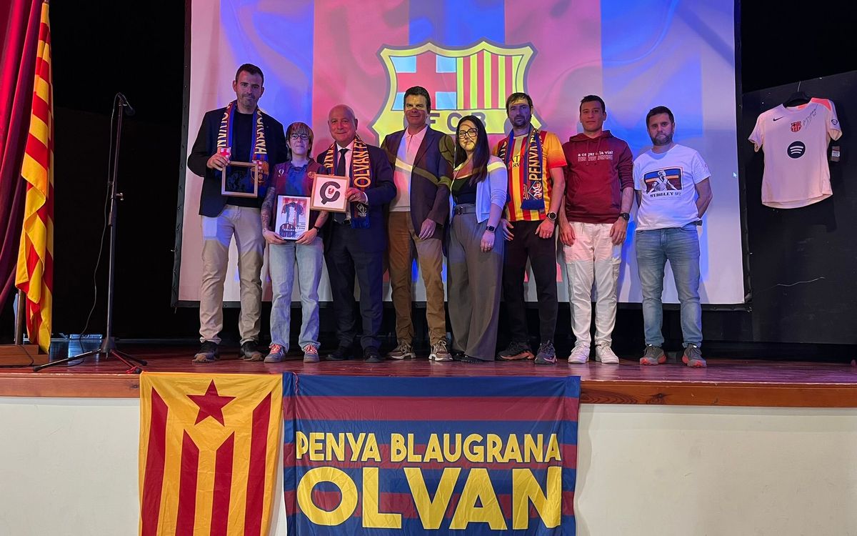 Inaugurada oficialmente la Penya Blaugrana d'Olvan