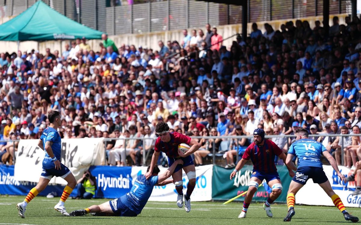 El Barça se despide de la máxima categoría con orgullo pese a la derrota en el Baldiri Aleu (25-17)