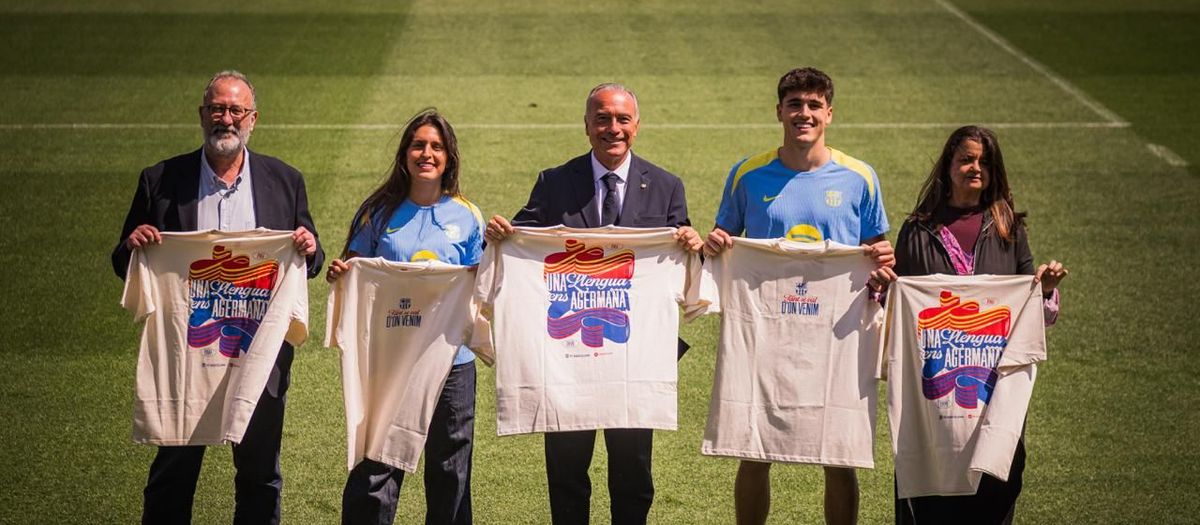 FC Barcelona and Òmnium Cultural support the Catalan language and identity with a collaborative t-shirt for Sant Jordi