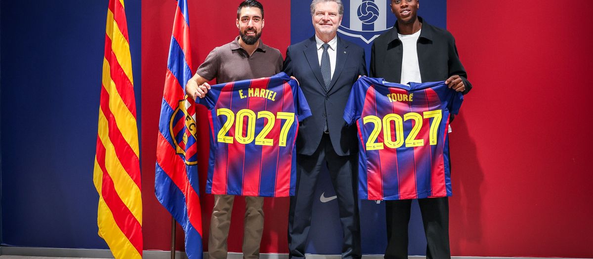 Eric Martel y Mamadou Touré rubrican su renovación