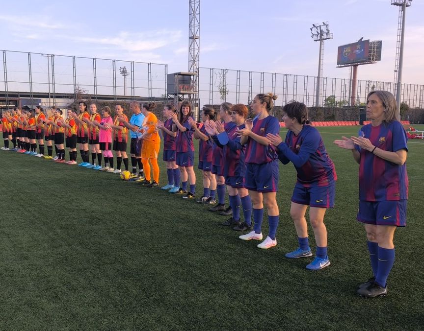 AJ FCB Femení - Veteranes Santa Agnès