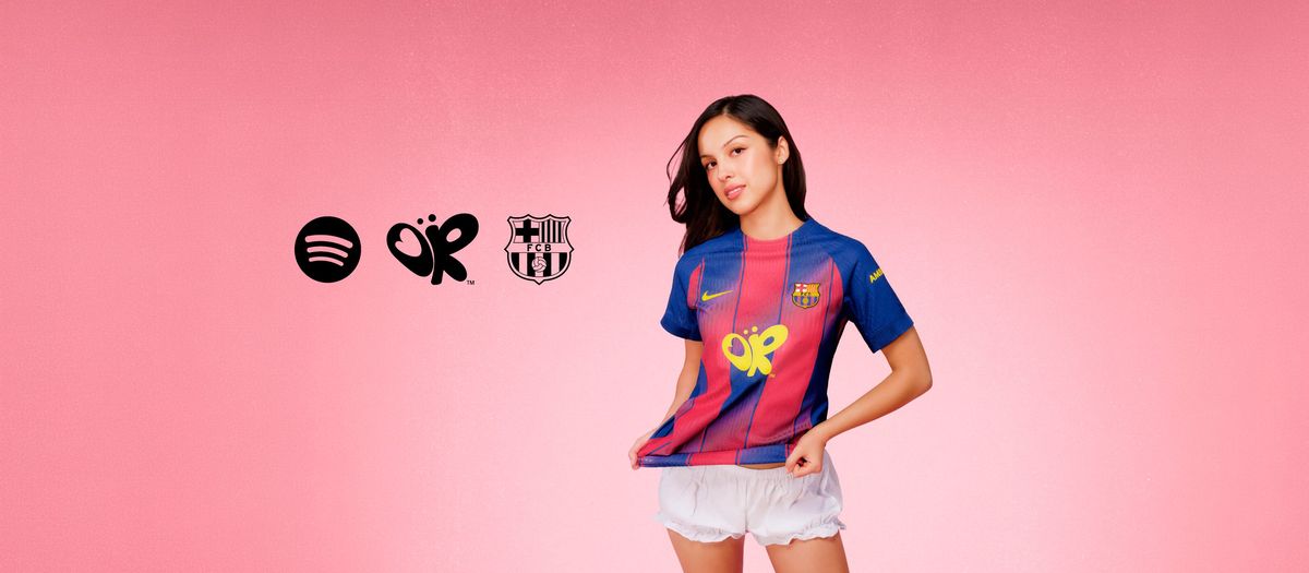 L’artista nord-americana Olivia Rodrigo, protagonista de la samarreta del proper Clàssic