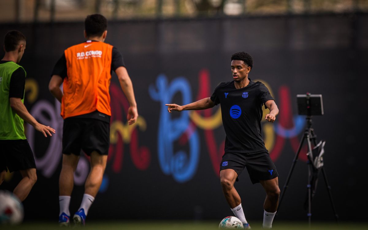 Último entrenamiento antes de visitar Pamplona