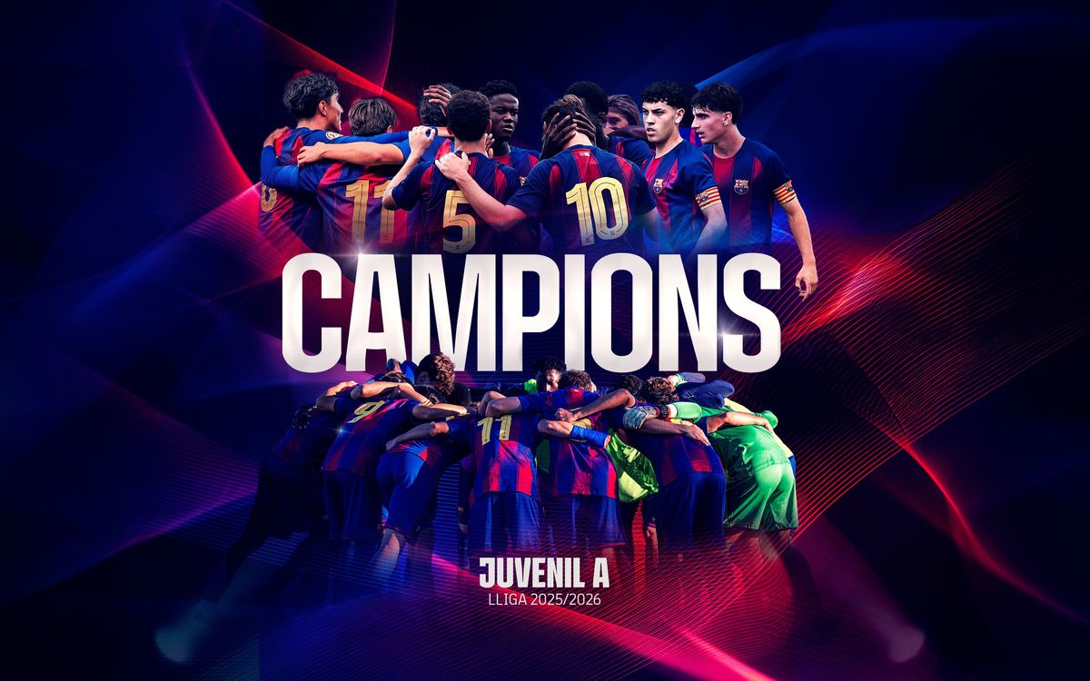 ¡El Juvenil A es campeón de Liga!