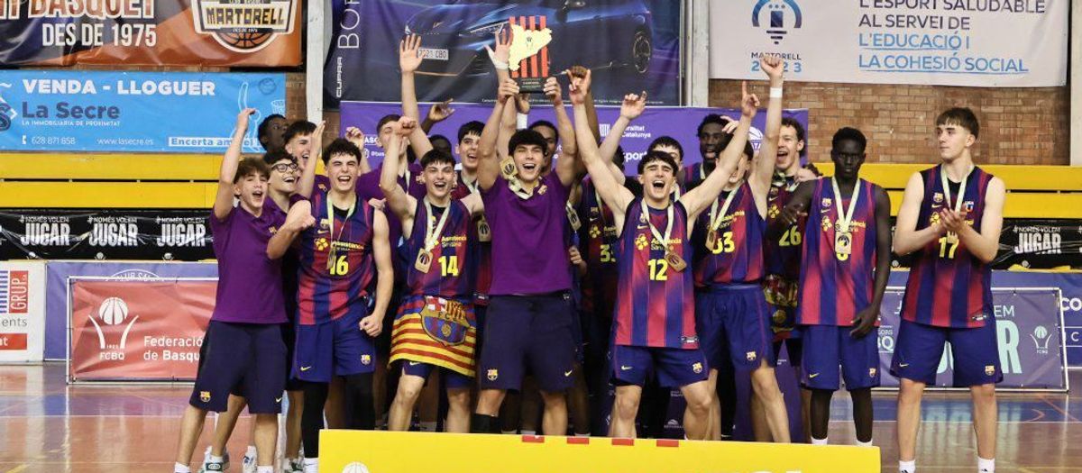 El Cadete A es campeón de Cataluña por quinta vez consecutiva