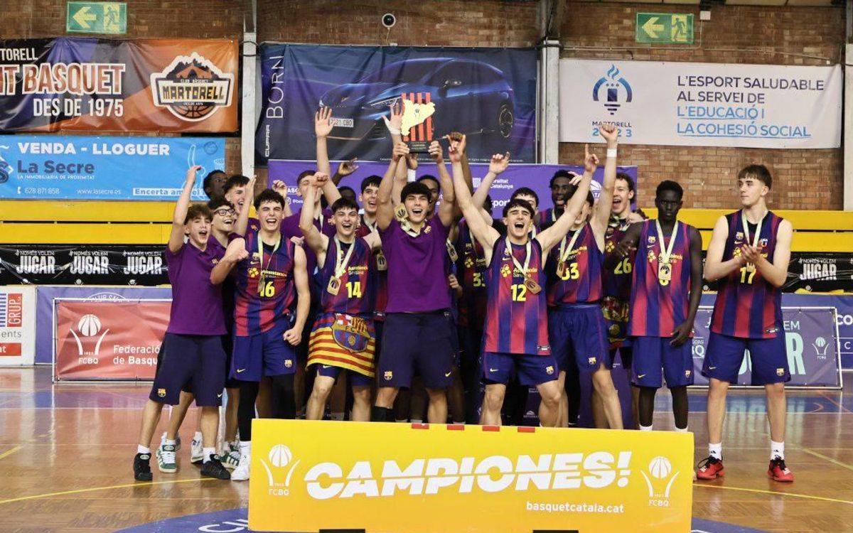 El Cadet A és campió de Catalunya per cinquena vegada consecutiva