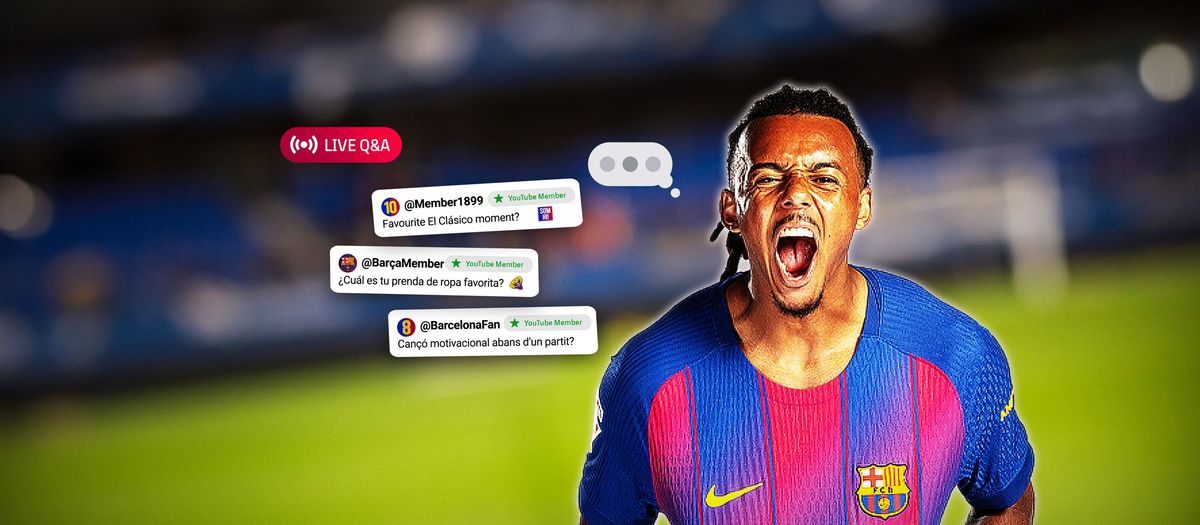 Este miércoles, Koundé en el YouTube del FC Barcelona