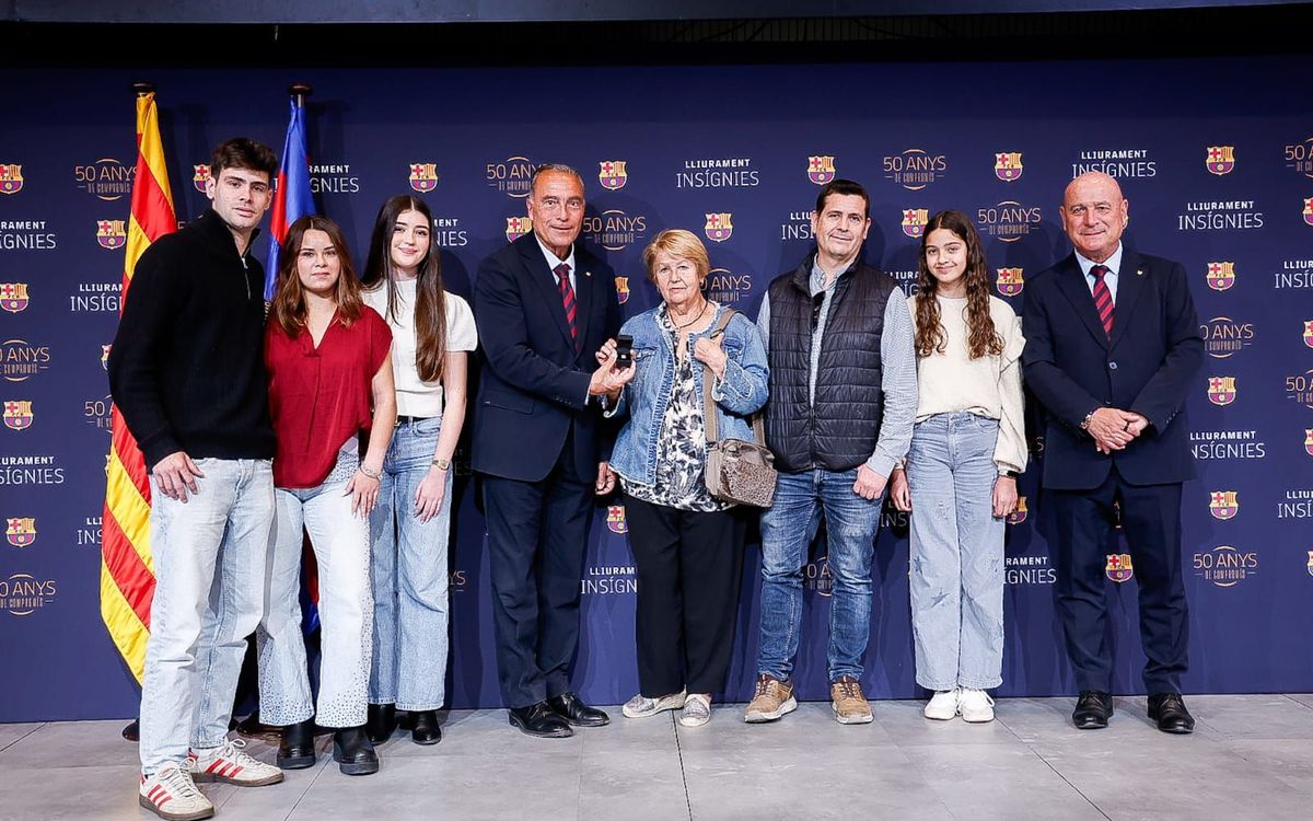 Nou lliurament d’insígnies d’or a socis i sòcies