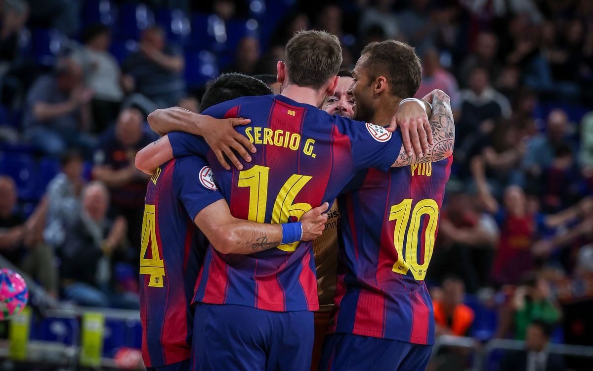 Barça – ElPozo Murcia: el liderato se decide en el Palau