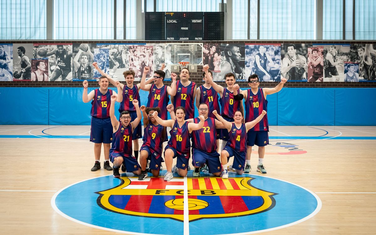 El FC Barcelona pone en marcha el proyecto Genuine de baloncesto