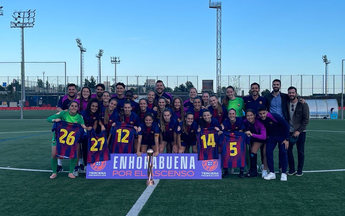 El Femení C culmina el ascenso y jugará en 2ª RFEF