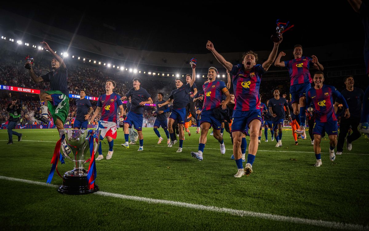 Four of the last five titles won against Real Madrid