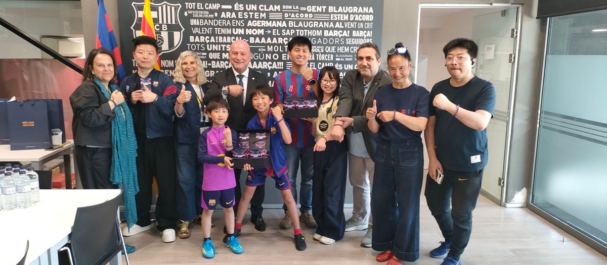New show of support from the Shanghai Penya for the Blaugrana Wristbands programme