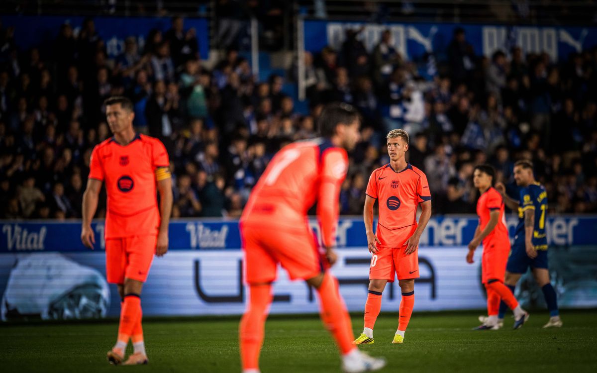 Alavés 1-0 FC Barcelona: Champions beaten in Vitoria