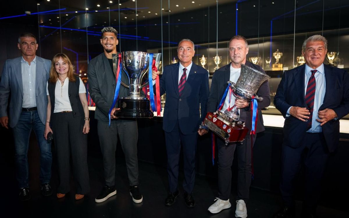 La Liga y la Supercopa ya están en el Museo