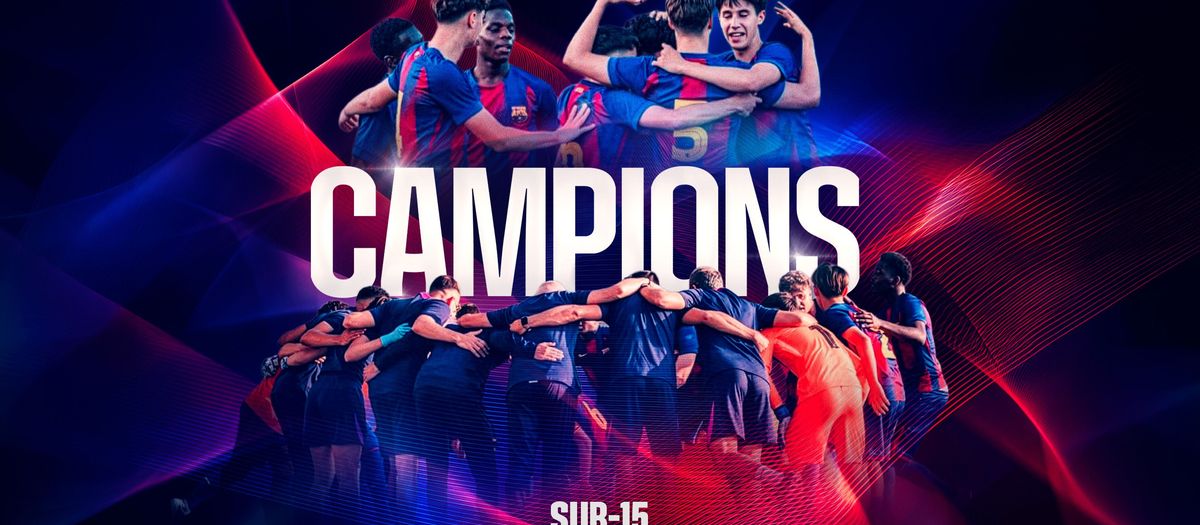 Siguen llegando títulos de liga para el Fútbol Formativo