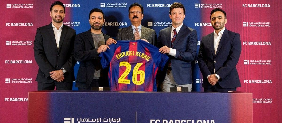 La entidad financiera Emirates Islamic se incorpora como nuevo patrocinador del FC Barcelona en los Emiratos Árabes