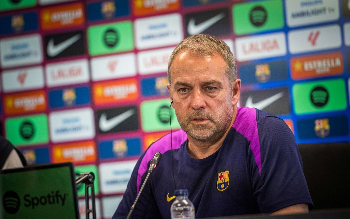 Hansi Flick: “Sempre és bona senyal guanyar l’últim partit”