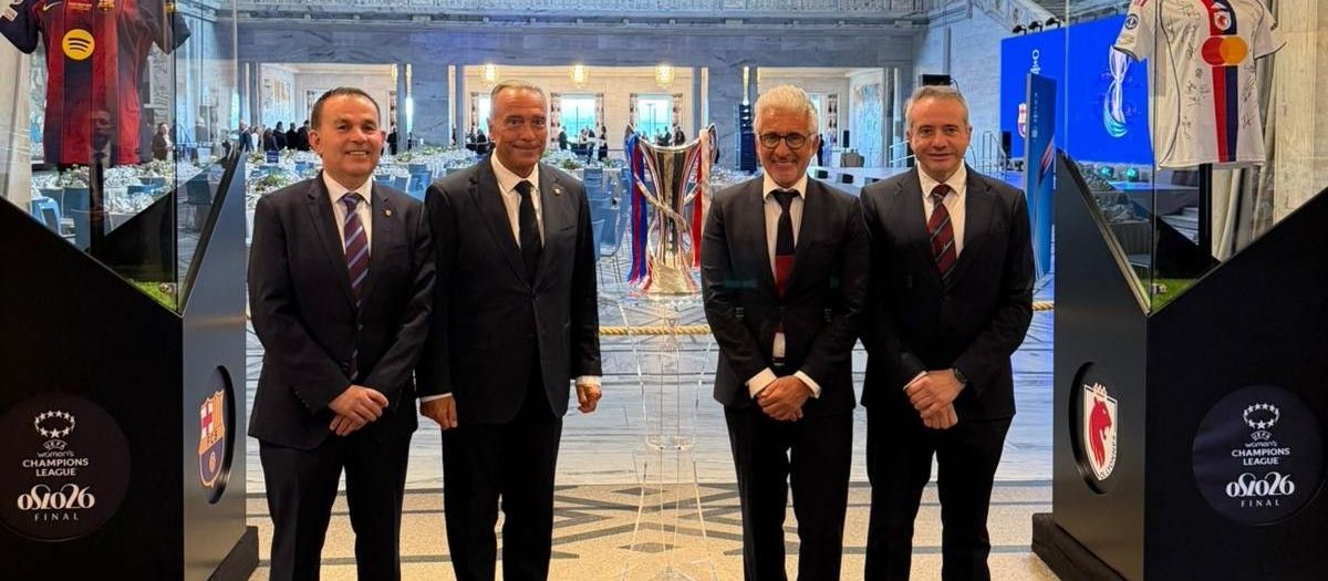 Cena oficial antes de la final de Champions League