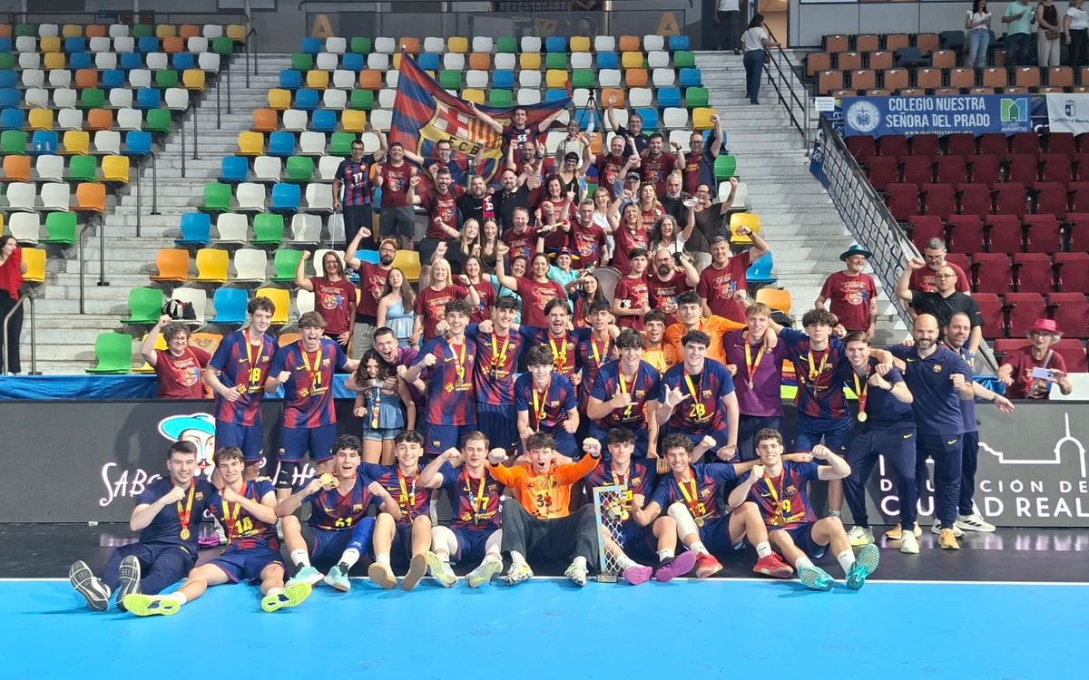 El Juvenil i l’Infantil A, campions d’Espanya
