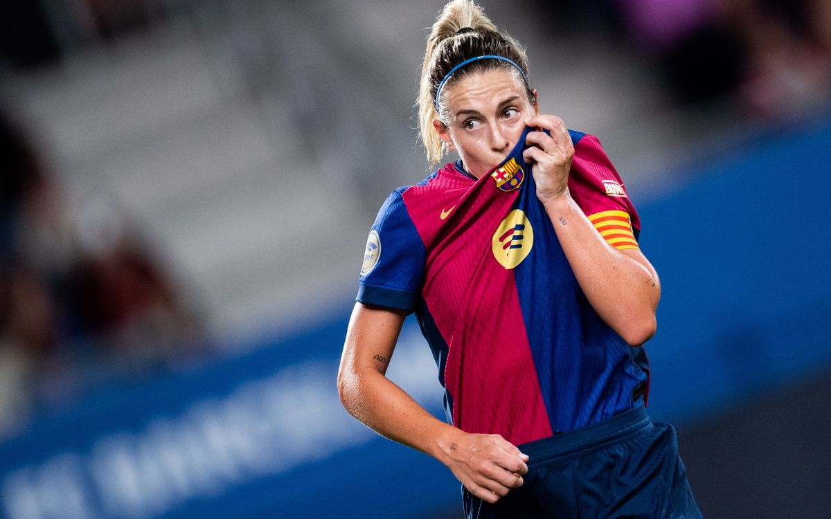 A lifelong Barça fan, she has worn the blaugrana colours she carries in her heart with pride and honour