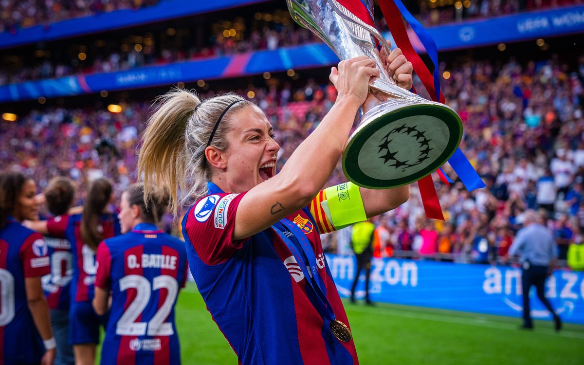 She has won four UEFA Women's Champions League titles in six years, having helped take FC Barcelona Femení to another level